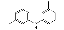 bis(3-methylphenyl)phosphane结构式