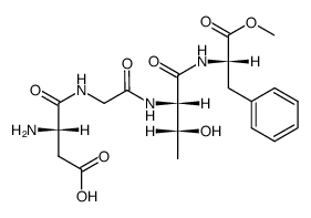 H-Asp-Gly-Thr-Phe-OMe Structure