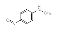 Benzenamine,N-methyl-4-nitroso- Structure