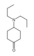 4-(dipropylamino)cyclohexan-1-one Structure