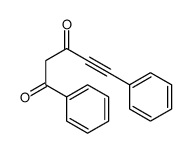 1,5-diphenylpent-4-yne-1,3-dione结构式