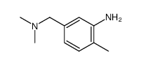 N,N-dimethyl-3-amino-4-methylbenzylamine结构式