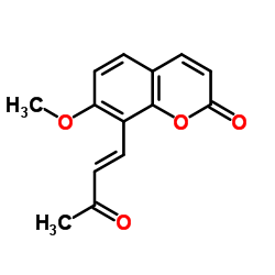 7-甲氧基-8-[(1E)-3-氧代-1-丁烯基]-2H-1-苯并吡喃-2-酮图片