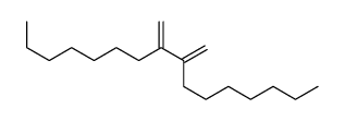 8,9-dimethylidenehexadecane Structure