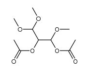 1,2-diacetoxy-1,3,3-trimethoxy-propane Structure
