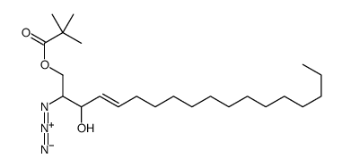 2-AZIDO-1-PIVALOYL-D-ERYTHRO-SPHINGOSINE结构式