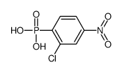 (2-Chloro-4-nitrophenyl)phosphonic acid Structure