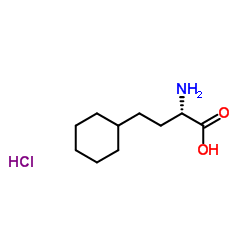 (S)-2-氨基-4-环己基丁酸结构式