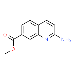 Methyl 2-aminoquinoline-7-carboxylate Structure