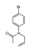 N-(4-bromophenyl)-N-prop-2-enylacetamide Structure
