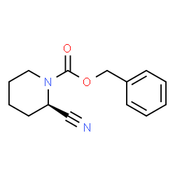 (R)-1-CBZ-2-CYANOPIPERIDINE Structure