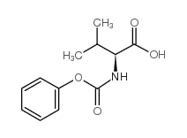 (S)-3-甲基-2-((苯氧基羰基)氨基)丁酸结构式