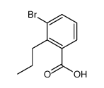 3-溴-2-丙基苯甲酸结构式