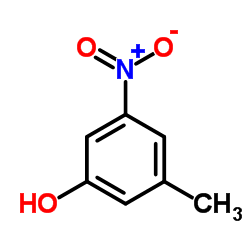 3-甲基-5-硝基苯酚结构式