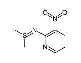 Sulfilimine, S,S-dimethyl-N-(3-nitro-2-pyridinyl)- (9CI) structure