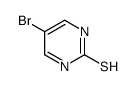 5-bromo-1H-pyrimidine-2-thione结构式