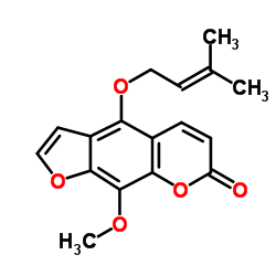8-氧甲基异欧前胡内酯结构式
