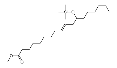 methyl 12-trimethylsilyloxyoctadec-9-enoate Structure
