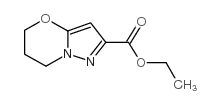 6,7-二氢-5H-吡唑并[5,1-b] [1,3]恶嗪-2-羧酸乙酯结构式