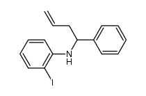 N-(4-phenyl-1-buten-4-yl)-2-iodobenzenamine结构式