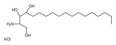 (2S,3S,4R)-2-aminooctadecane-1,3,4-triol,hydrochloride Structure