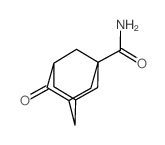 4-氧代金刚烷-1-羧酰胺结构式