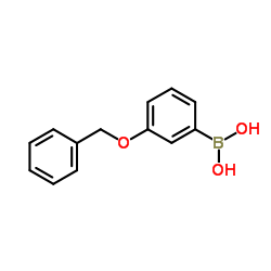 3-苄氧基苯硼酸结构式