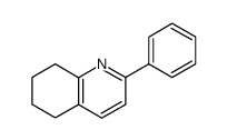 2-phenyl-5,6,7,8-tetrahydroquinoline结构式