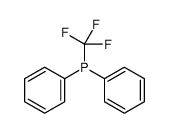 diphenyl(trifluoromethyl)phosphane结构式