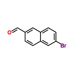 6-溴-2-萘甲醛结构式