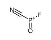 cyano-fluoro-oxophosphanium结构式