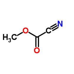 Methyl cyanoformate structure