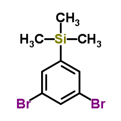 (3,5-dibromophenyl)-trimethylsilane Structure