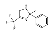 2-methyl-2-phenyl-4-(trifluoromethyl)-1,5-dihydroimidazole Structure