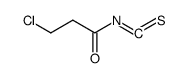 3-chloropropionylisothiocyanate结构式
