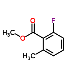 Methyl 2-fluoro-6-methylbenzoate Structure