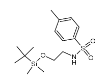 N-[2-(tert-butyl-dimethyl-silanyloxy)-ethyl]-4-methyl-benzenesulfonamide Structure