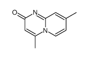 4,8-Dimethyl-2H-pyrido[1,2-a]pyrimidin-2-one结构式