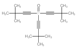 Phosphine oxide,tris(3,3-dimethyl-1-butyn-1-yl)- Structure