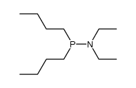 dibutyl-diethylamino-phosphine Structure