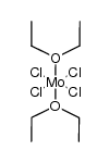 tetrachlorobis{1,1'-oxybis(ethane)}molybdenum(IV) Structure