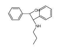 ERYTHRO-1,2-DIPHENYL-2-(PROPYLAMINO)-ETH ANOL结构式