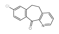 8-氯-5,6-二氢-11H-苯并[5,6]环庚[1,2-b]吡啶-11-酮结构式