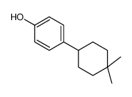 4-(4,4-二甲基环己基)苯酚结构式