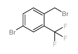 4-溴-1-(溴甲基)-2-(三氟甲基)苯结构式