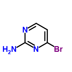 4-Bromo-2-pyrimidinamine Structure
