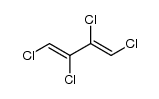cis,cis-1,2,3,4-tetrachloro-1,3-butadiene Structure