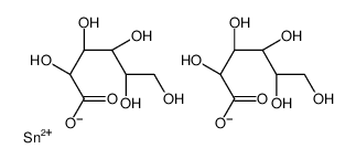(2R,3S,4R,5R)-2,3,4,5,6-pentahydroxyhexanoate,tin(2+)结构式