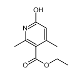 2,4-二甲基-6-氧代-1,6-二氢-3-吡啶羧酸乙酯结构式