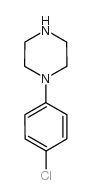 1-(4-氯苯基)哌嗪结构式